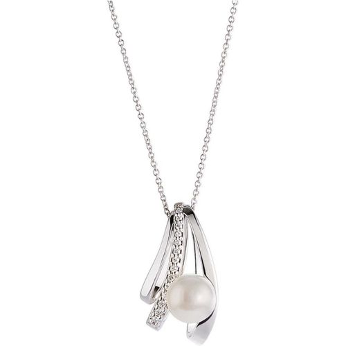 Collana con perla akoya e diamanti - ALFIERI & ST. JOHN - Modalova