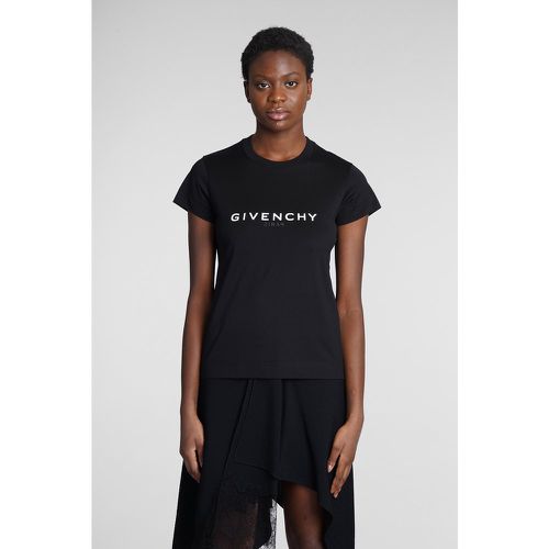 T-Shirt in Cotone Nero - Givenchy - Modalova