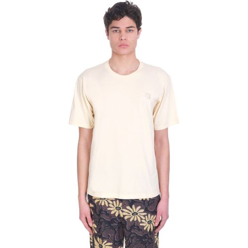 T-Shirt Reece in Cotone Beige - Nanushka - Modalova