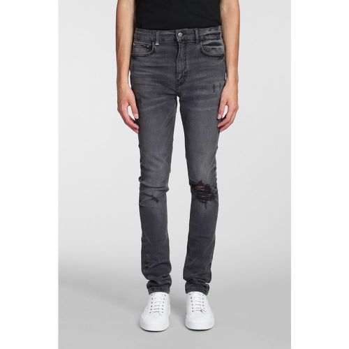 Jeans in Cotone Nero - Flaneur Homme - Modalova