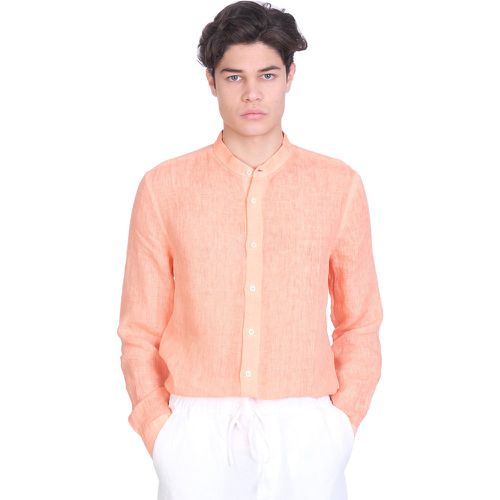 Camicia in lino Arancione - 120% - Modalova