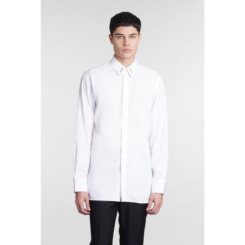 Camicia in Cotone Bianco - Givenchy - Modalova