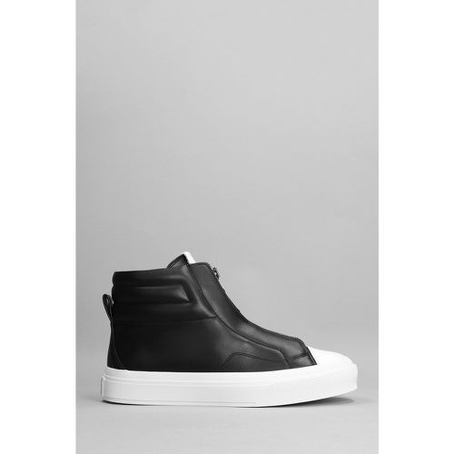 Sneakers City high top in Pelle Nera - Givenchy - Modalova