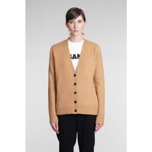 Cardigan in Lana Marrone - Jil Sander - Modalova
