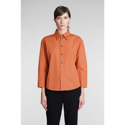 Camicia in Cotone Arancione - Jil Sander - Modalova