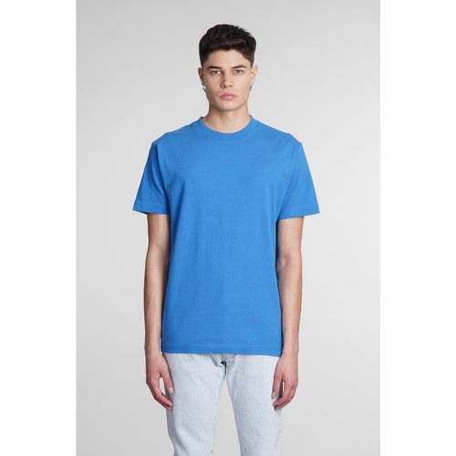 T-Shirt in Cotone Blu - Off White - Modalova