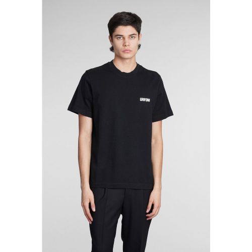 T-Shirt in Lana Nera - Grifoni - Modalova
