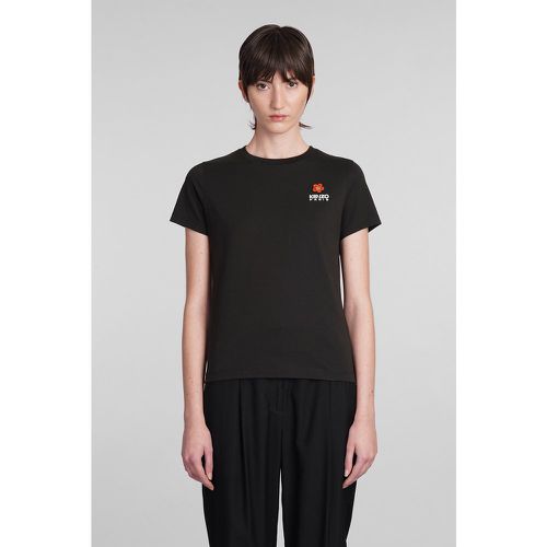 T-Shirt in Cotone Nero - Kenzo - Modalova
