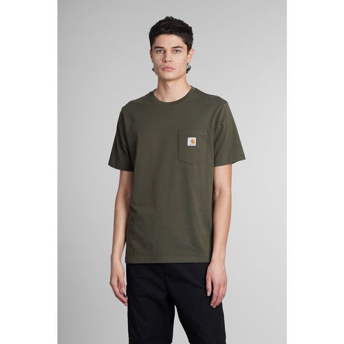 T-Shirt in Cotone Verde - Carhartt WIP - Modalova