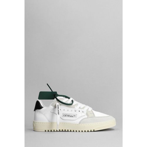 Sneakers in Pelle Bianca - Off White - Modalova