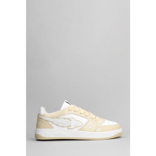 Sneakers in Pelle Beige - Enterprise Japan - Modalova