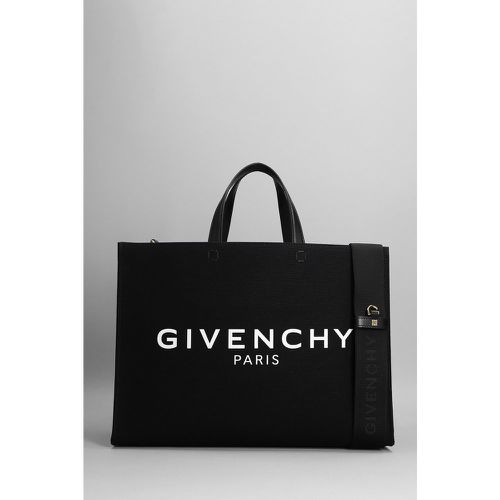 Tote in pelle e tessuto Nero - Givenchy - Modalova