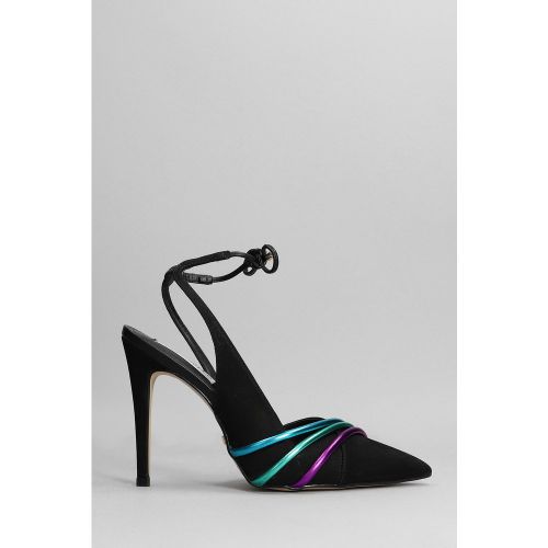Decollete in Camoscio Nero - Cecconello - Modalova
