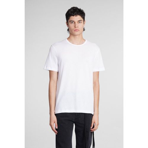 T-Shirt in Cotone Bianco - Ann Demeulemeester - Modalova