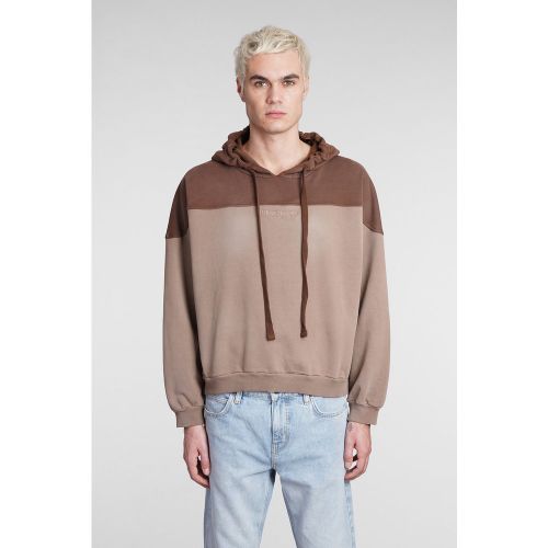 Felpa in Cotone Marrone - Guess U.S.A. - Modalova