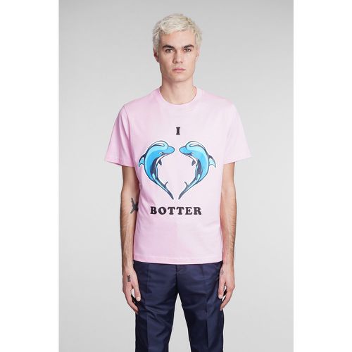 T-Shirt in Cotone Rosa - Botter - Modalova