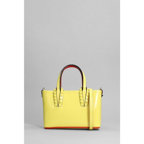 Borsa a mano Cabata in Vernice Gialla - Christian Louboutin - Modalova