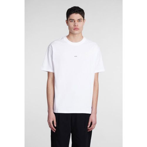 T-Shirt Kyle in Cotone Bianco - A.P.C. - Modalova