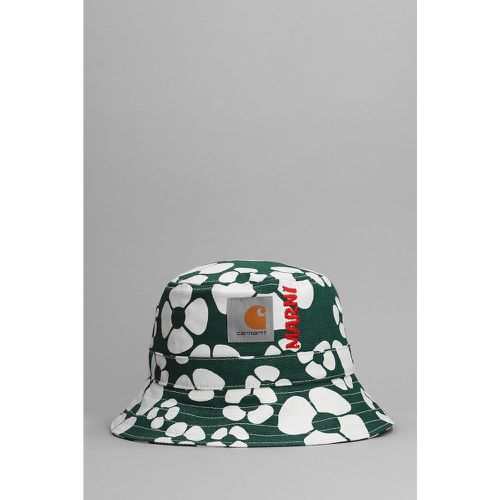 Cappello in Cotone Verde - Marni x Carhartt - Modalova