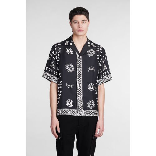 Camicia in Seta Nera - Amiri - Modalova
