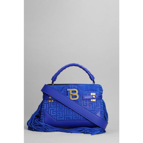 Borsa a mano in Pelle Blu - Balmain - Modalova