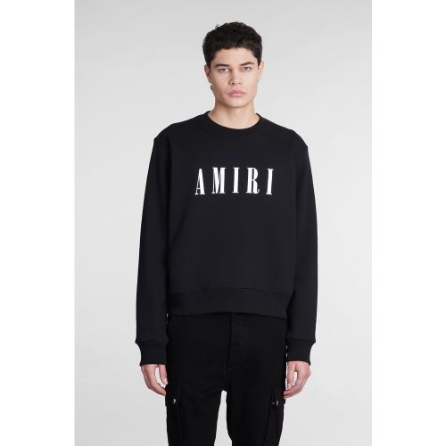 Felpa in Cotone Nero - Amiri - Modalova