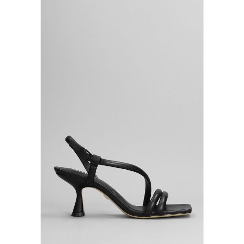 Sandali in Pelle Nera - Lola Cruz - Modalova