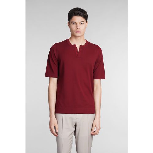 T-Shirt in Cotone Rosso - Ballantyne - Modalova