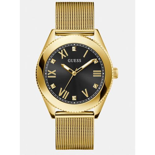 Orologio Analogico In Acciaio - Guess - Modalova