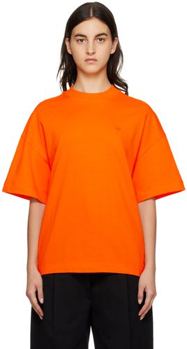Orange Ami de Cœur T-Shirt - AMI Alexandre Mattiussi - Modalova