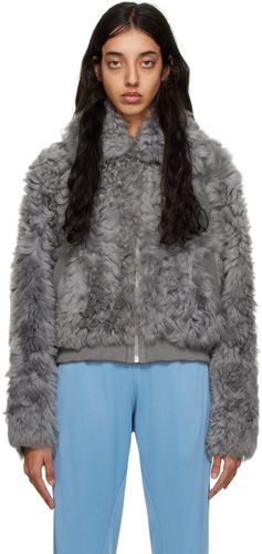 Gray Curly Shearling Jacket - REMAIN Birger Christensen - Modalova