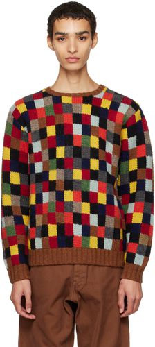 Multicolor Colorblock Sweater - BEAMS PLUS - Modalova