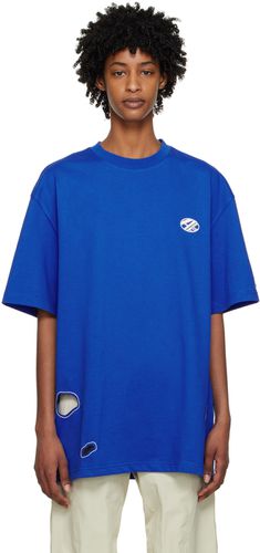 ADER error Blue Cutout T-Shirt - ADER error - Modalova