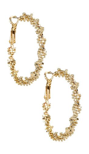 Textured Hoop Earrings in - Amber Sceats - Modalova