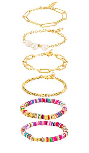 Embellished Layered Bracelet in - Amber Sceats - Modalova