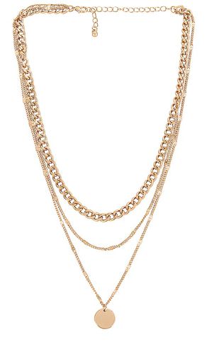 Chain Layered Necklace in - Amber Sceats - Modalova