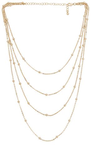 Multi Chain Layered Necklace in - Amber Sceats - Modalova