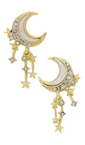 Moon And Stars Earrings in - Amber Sceats - Modalova