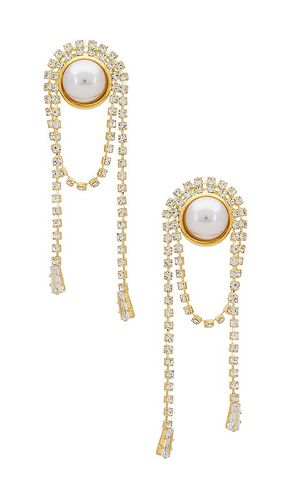 Pearl Tassel Earrings in - Amber Sceats - Modalova