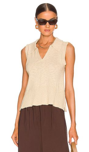 Brittany Sleeveless Polo Sweater in . Size XS, L - Central Park West - Modalova