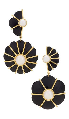 Mixed Medallion Drop Earrings in - Lele Sadoughi - Modalova