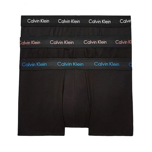 Boxer a vita bassa in confezione da 3 - cotone elasticizzato - Boxer - Taglia: S - Calvin Klein Underwear - Modalova